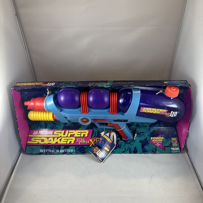 #ad Vintage Larami SUPER SOAKER XP 110 Extra Power Air Pressure Water Toy BRAND NEW $189.99