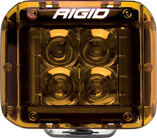 RIGID for Light Cover For D-SS Series LED Lights Yellow Single - Picture 2 of 5