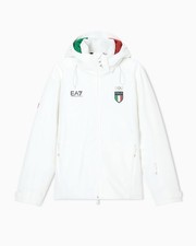 2026 EA7 EMPORIO ARMANI OLIMPIADI ITALIA GIACCA NEVE SCI UOMO 7M001265AF24845