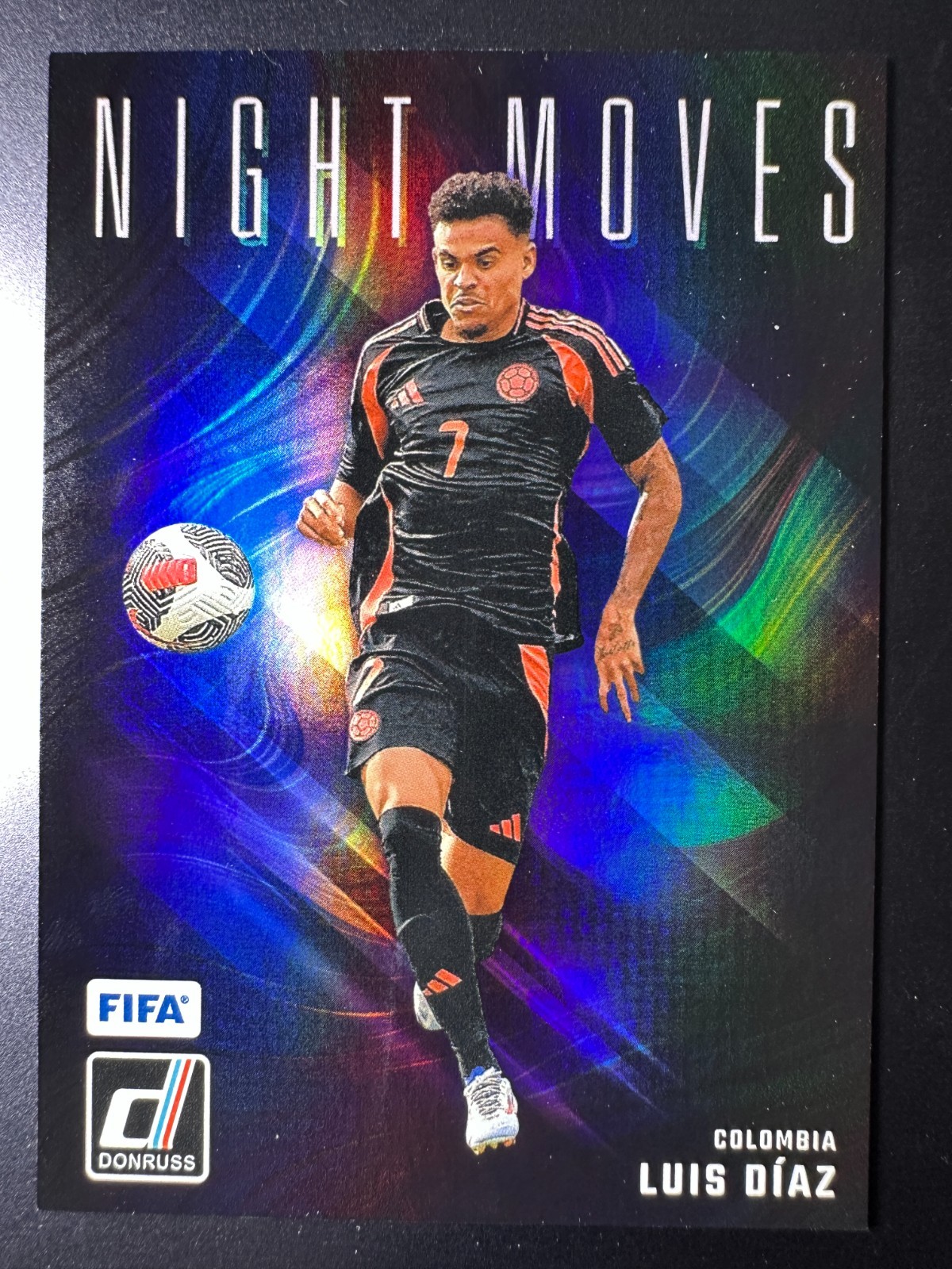 2024-25 Panini Donruss Soccer FIFA Night Moves Case Hit SSP - Luis Diaz