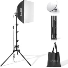 Softbox Photography Kit 16x16-inch LED Light with Stand Soft Diffuser for Video