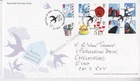 GB ROYAL MAIL FDC FIRST COVER 2010 SMILERS BUSINESS EX STAMP SHEET HANDWRITTEN
