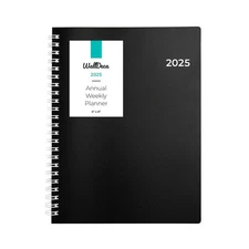 WallDeca 2025 Annual Weekly Planner, Weekly & Monthly Planner, Jan 2025 - Dec...