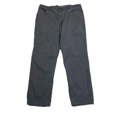 Carhartt Work Pants Gray 40x32 Relaxed Fit Logo Pocket Utility Men s