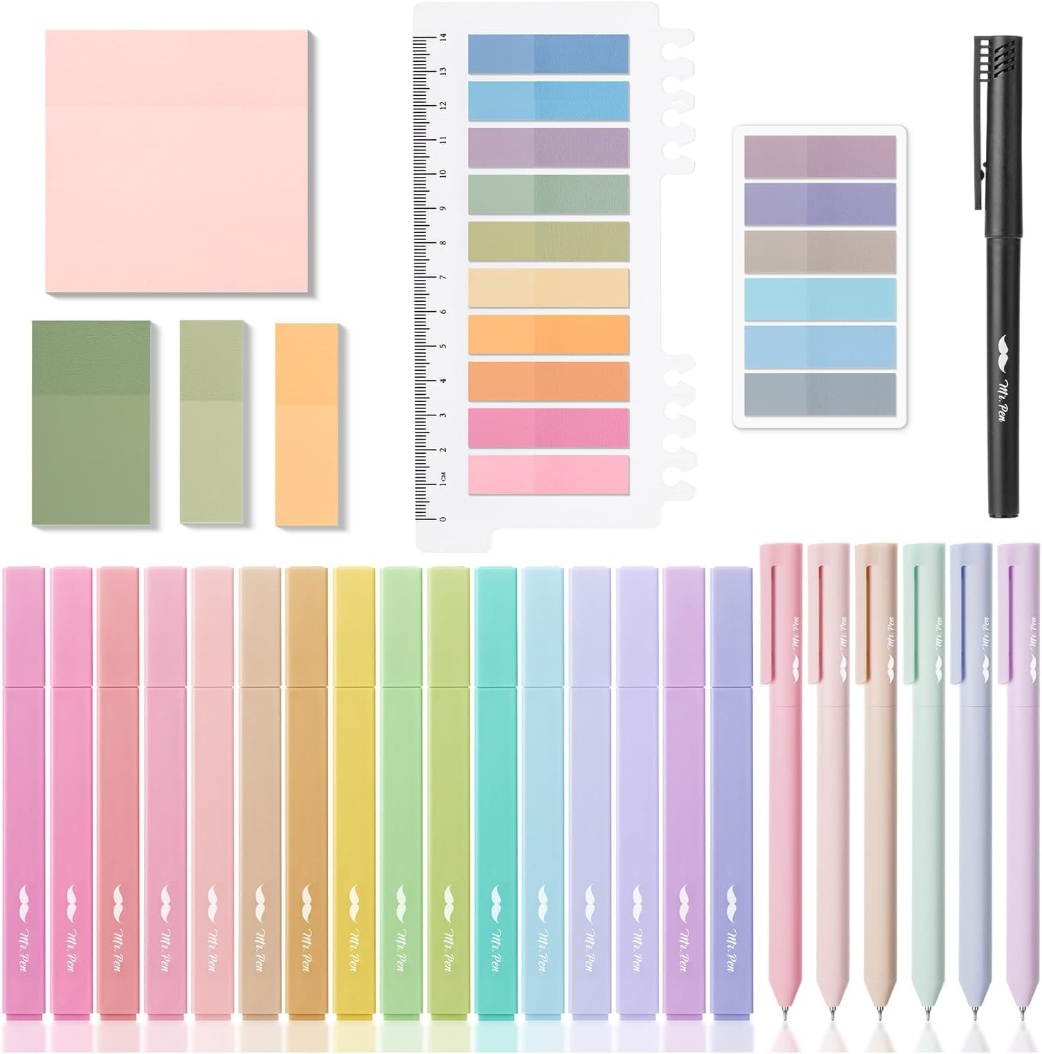 S And Gel Pens, Transparen