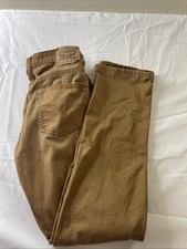 Boy's Levis 511 Tan Slim Fit Straight Leg Pants Tag Size 20 Reg 30/30