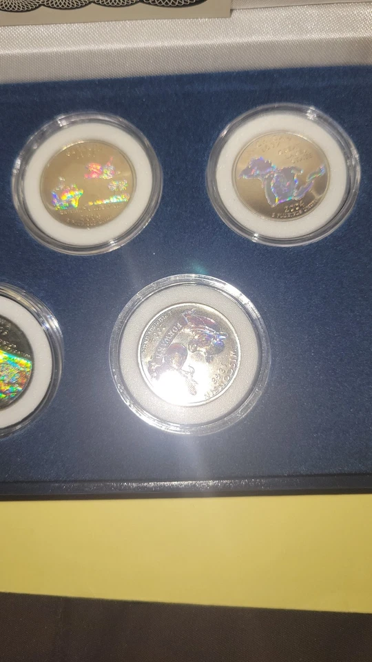 Morgan Mint 2004 Hologram Give Statehood Quarters Special Edition With COA - Image 4 of 4