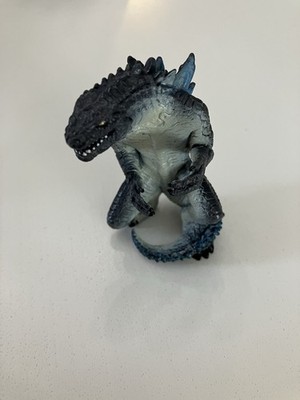Godzilla 1998 Lip Balm Holder,  Toho, 3'' PVC Figure Rare HTF! 
