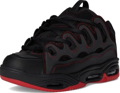 Osiris D3 2001 Black Red Red Mens Skate Trainers Shoes