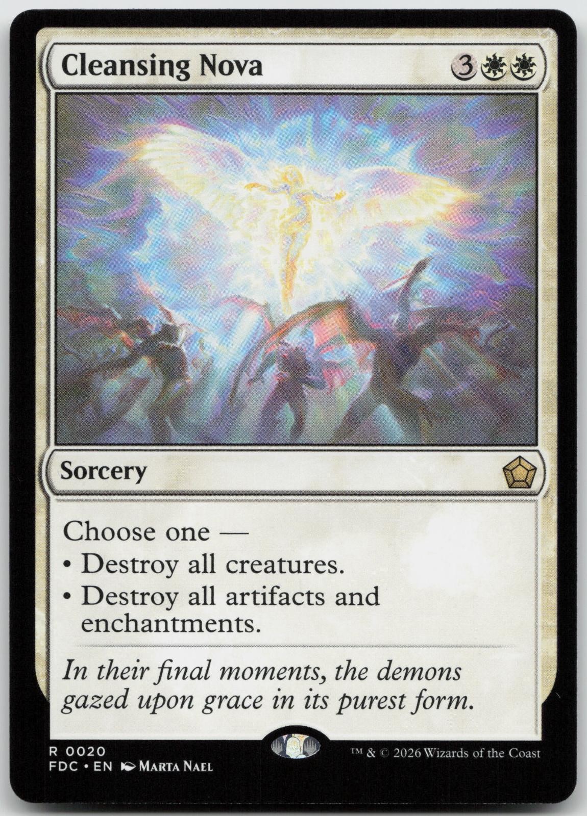 CLEANSING NOVA - Commander: Foundations R NM -