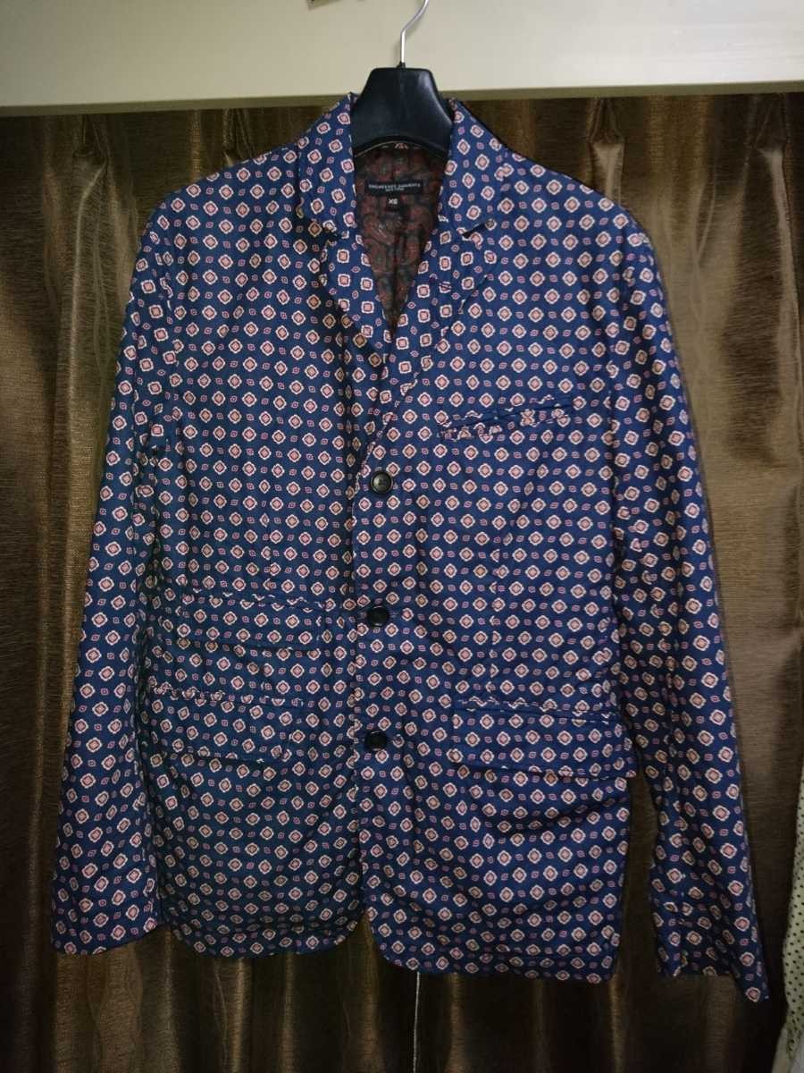 Engineered garments Fine pattern three buttons th… - image 1