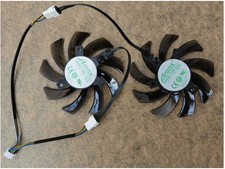 2Pcs/set GPU Fan for MAXSUN Palit GTX1070 GTX 1060 graphics card as replacement