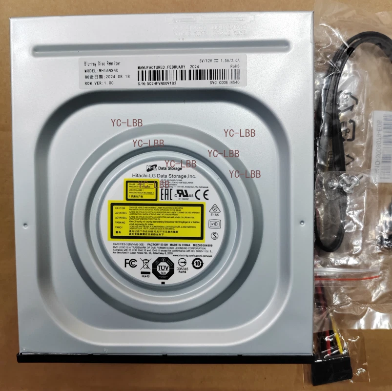 LG WH16NS40 SUPERMULTI SATA M-DISC UHD BLU-RAY DVD-CD 3D DISC WRITER BURNER PC - Image 2 of 4