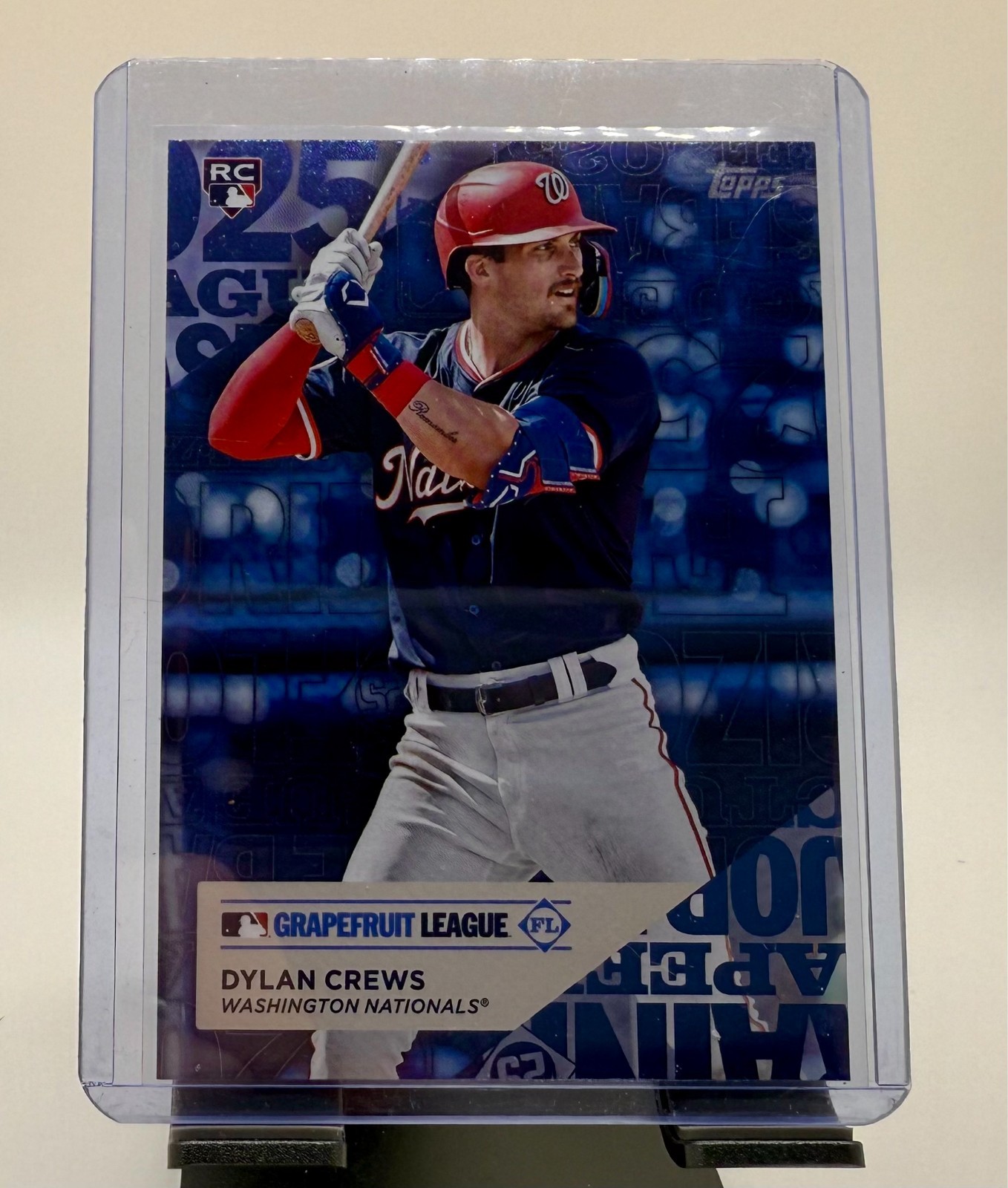 2025 Topps Series 1 - Training Grounds Dylan Crews #TG-20 (RC)