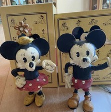Disney Mickey & Minnie Poliwoggs Figurines Vintage Years Disney Collectibles