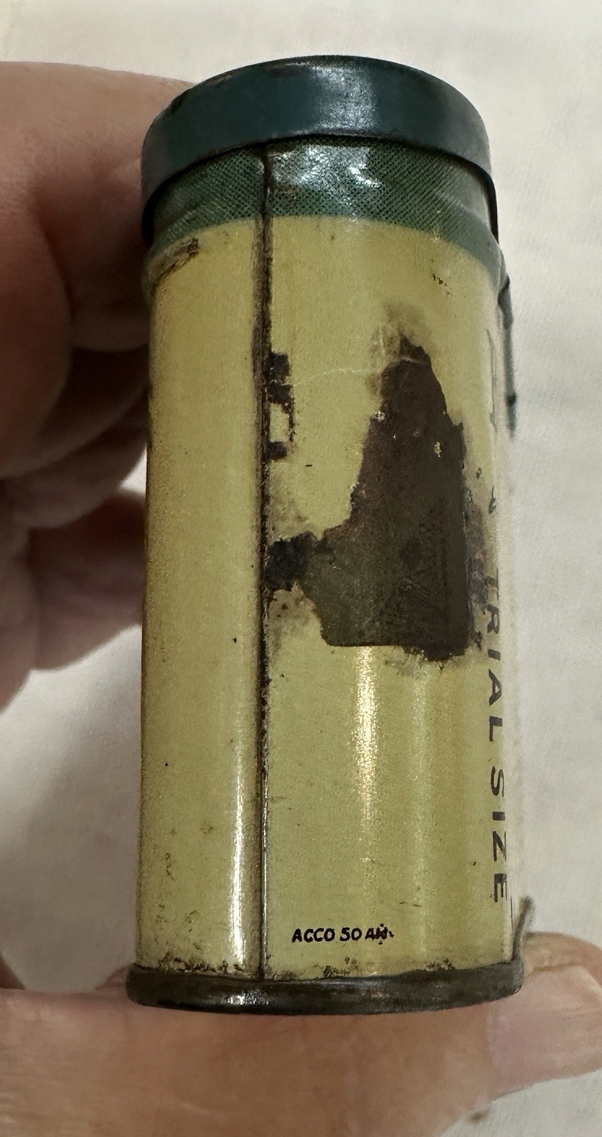 Vintage Philip Morris Bond Street Trial Size Tobacco Tin