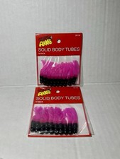 Arlie Solid Body Tubes Fishing Lures 10 Pk. Lot Of 2 New