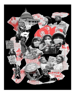 Empowering Protest Collage Wall Art Poster Premium Quality Home Decor