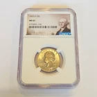 1955-D Washington Quarter 25C NGC MS65