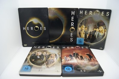 DVD Serie Steelbook Bundle - Heroes - Season 1.1 1.2 2 3.1 3.2 - Staffel 1 bis 3