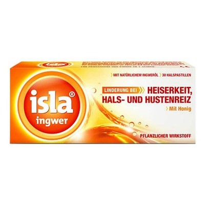 isla  ingwer Pastillen · 30 St · PZN 07233871 704686