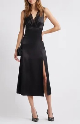 chinese dress ladies Belle Poque Black Slip Dresses for Women Cami Slip Under Dress Extender,  Small at Amazon Women's Clothing store main image 0