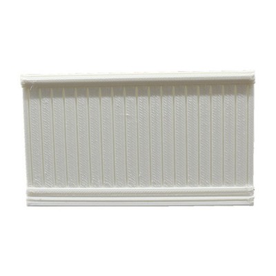Wainscot Wall Panel Model Realistic White Wainscot Miniature Pretend Girls Gift