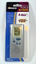 Memorex Digital Voice Recorder 4 Hour Voice Activated MB2054 New Sealed NOS VTG