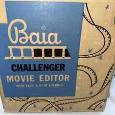 Baia Challenger 8mm Movie Editor With Fast Slipping Loading Original Box TESTED