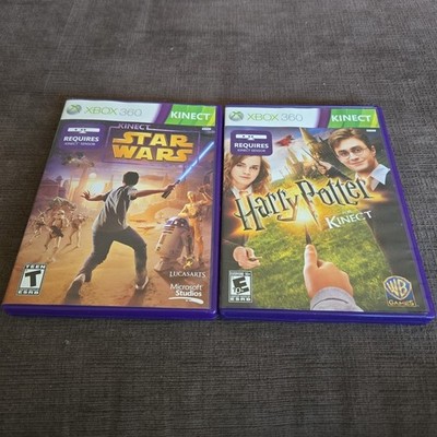 Harry Potter & Star Wars for Kinect (Microsoft Xbox 360, 2012)  Tested & Working