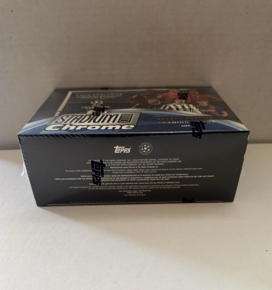 1) 2021-22 Stadium Club Chrome UEFA Champions League Mega Box - Image 3 of 4