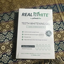 Primal Life Teeth Whitening Gel Pods- 10 Treatments Brand New (Sealed Box) AA