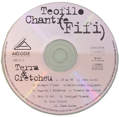 Teofilo Chantre   Terra & Cretcheu (CD ONLY)