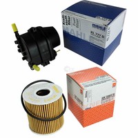 Mahle / Knecht Set Filterpaket Kraftstofffilter KL 777D ÖLfilter OX 339/2D