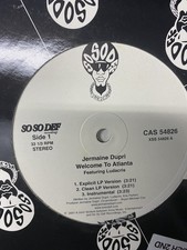 Jermaine Dupri - Welcome To Atlanta (12", Single) 2002 So So Def Hip Hop Rap NM