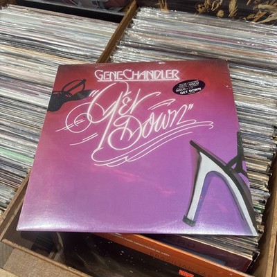 GENE CHANDLER Get Down LP 20th Century Fox/Chi-Sound 1978 SEALED HYPE STICKER