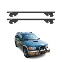 DachträGer GrundtäGer FüR Kia Sportage Mk1 JA 1995-2004 Alu 90Kg TÜV Schwarz 2X