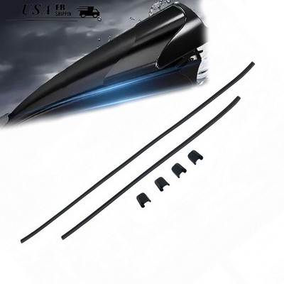 2 Piece Front Windshield Wiper Blade Rubber Refill For 2018-2025 Volvo XC60 USA