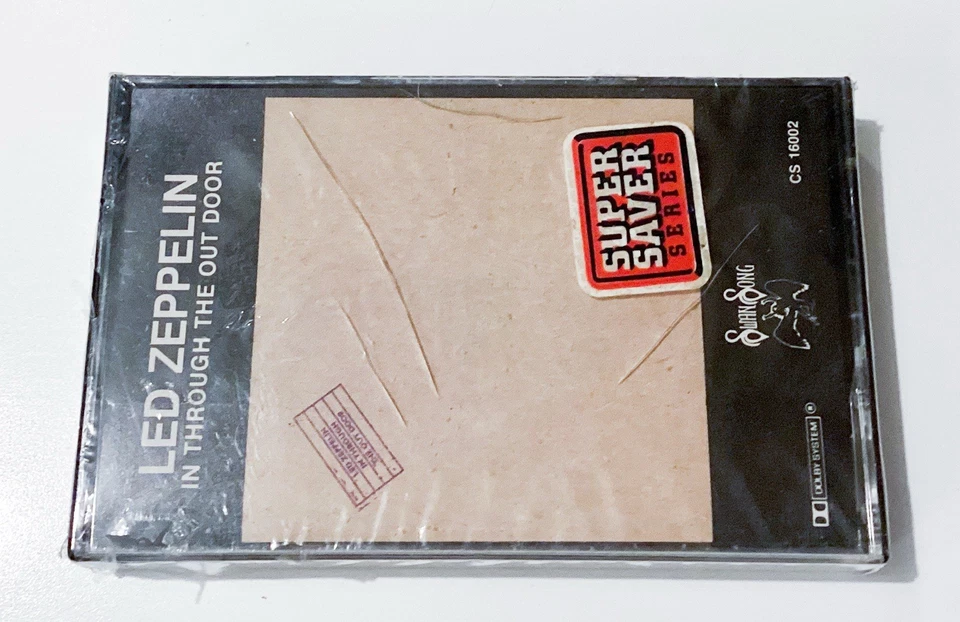 Lot of 6 Vintage 80s Rock Metal Cassettes Motley Crue Def Leppard Ozzy Zeppelin - Imagem 4 de 4