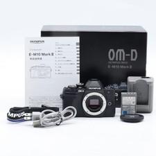 Shot count 1343 OLYMPUS OM D E M10 Mark III Body Black 4716 From Japan