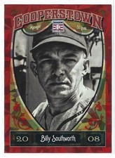 Billy Southworth 2013 Panini Cooperstown Red Crystal 321/399