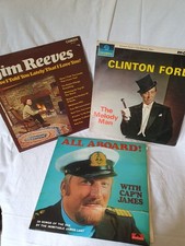 James Last Jim Reeves Clinton Ford Vinyl 3 Record Set LP All Aboard! Melody Man