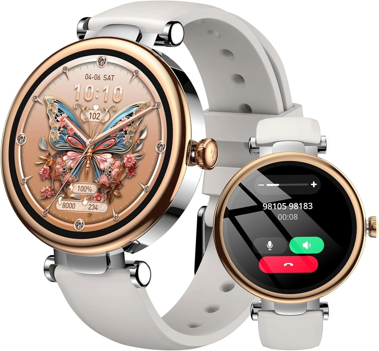 TOZO S8 Smart Watch 1.32" AMOLED Touch Screen Sport Fitness Watch for Women