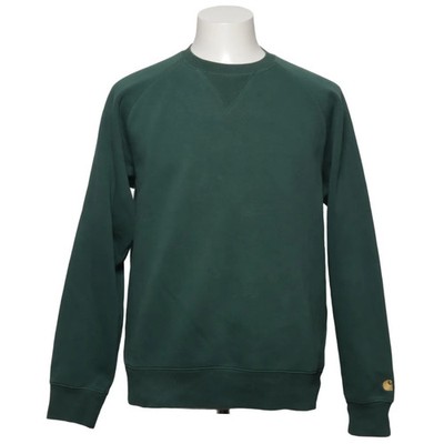 Carhartt WIP, Sweatshirt, Größe: M, model: chase sweat, Grün #zHX