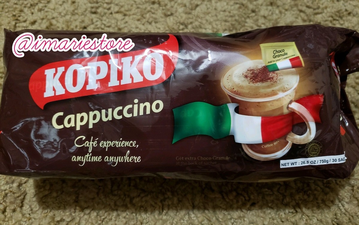1-Pck) KOPIKO CAPPUCCINO 3in1 Instant Coffee Mix TOTAL 30