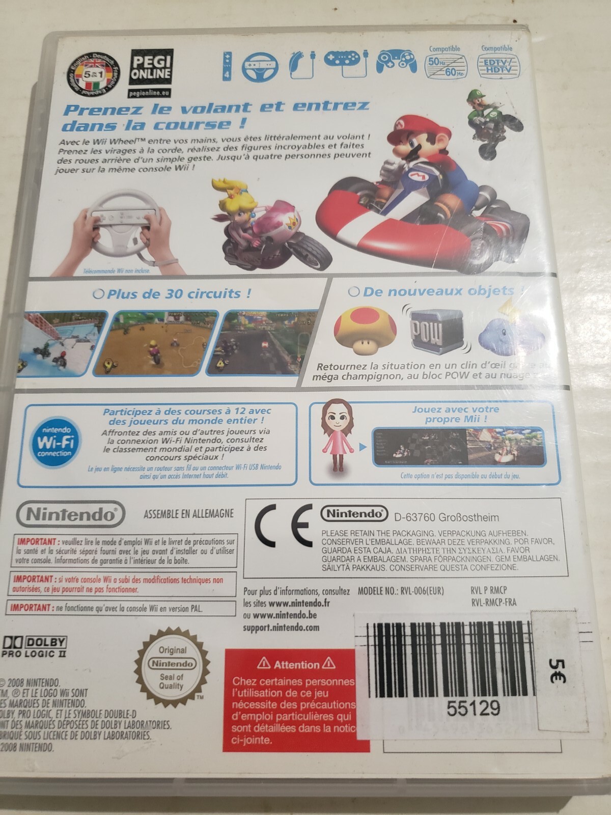 Jeu Wii Avatar - Complet Avec Boîte ? - État Bon - Vérifiez La Description