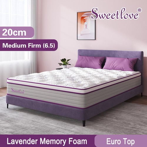 Sweetlove Queen Double King Single Bed Mattress Cool Gel Memory Foam No Spring - Picture 15 of 27