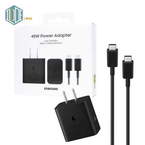 Original Samsung Official 45W PD Power Adapter with 5A Type-C Cable【EP-T4511】 - 第 1/14 張圖片