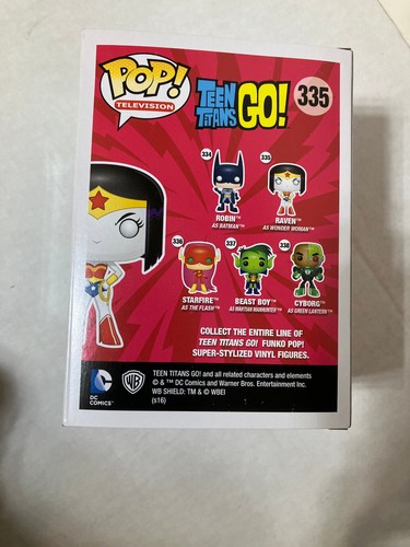 Funko Pop! Rabe als Wonder Woman # 335 Teen Titans Go! toys r us - Bild 3 von 6