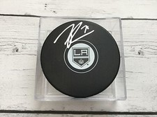 Tanner Pearson Signed LA Los Angeles Kings Hockey Puck Autographed a